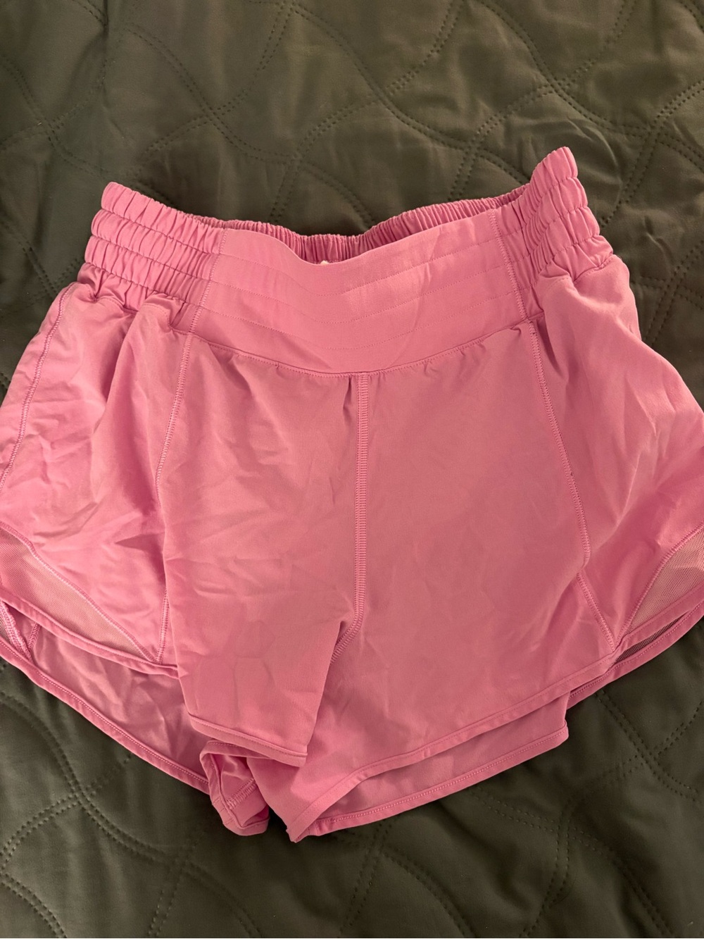 lululemon athletica Pink High-Waist Athletic Shorts